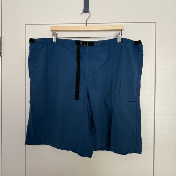 Patagonia Other - Patagonia Nylon Shorts 10'' Mens Sz XL Blue Belted Outdoor Hiking Camping